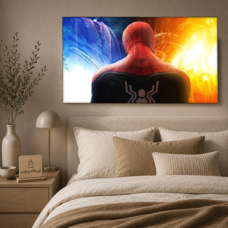 تابلو شاسی پینکمن طرح تام هالند و مایلز مورالس - Tom Holland And Miles Morales کد Jm 15
