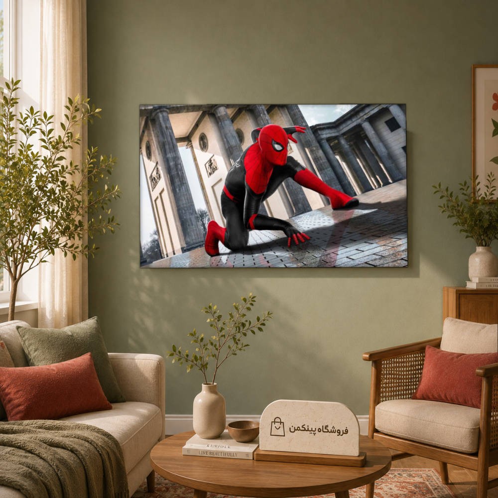 تابلو شاسی پینکمن طرح تام هالند و Zendaya تام هالند - Tom Holland And Zendaya Desktop کد Jm 9
