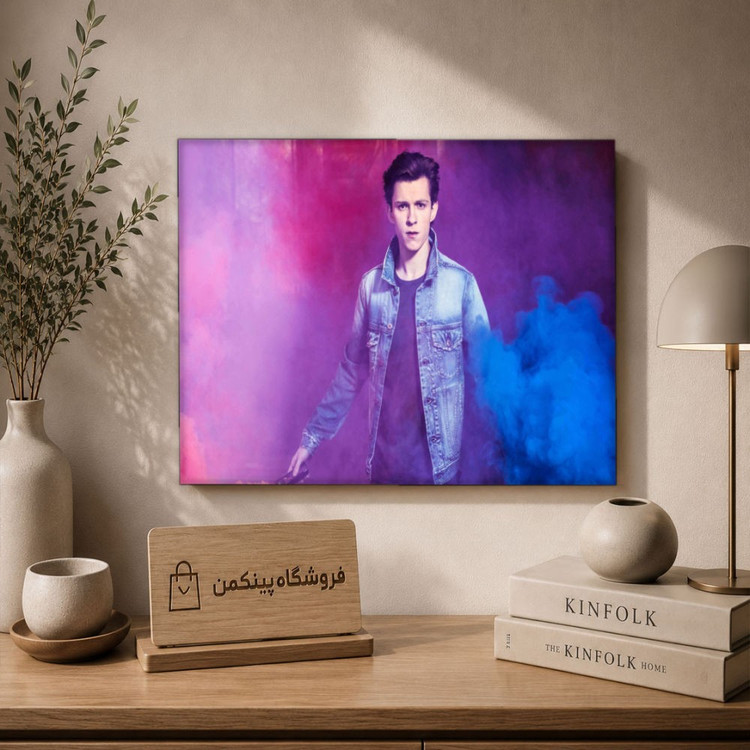 تابلو شاسی پینکمن طرح تام هالند و Zendaya تام هالند - Tom Holland And Zendaya Desktop کد Jm 5