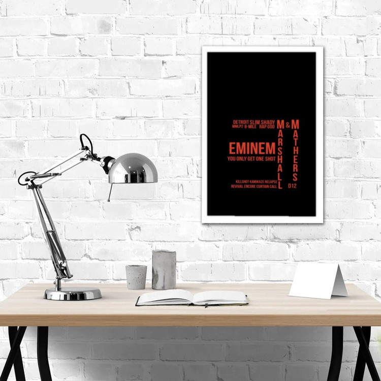 تابلو پینکمن طرح موسیقی امینم مارشال مترز Lp 2 Eminem Marshall Mathers Lp 2 3 Jm