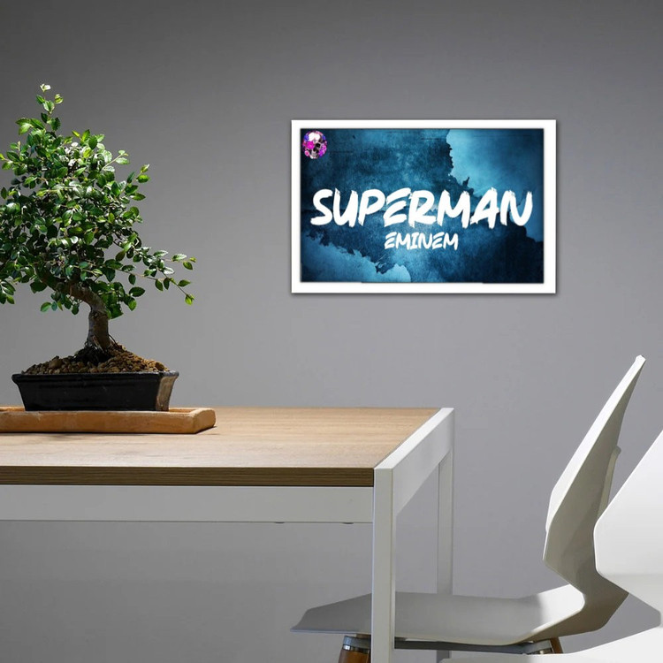تابلو پینکمن طرح موسیقی امینم سوپرمن Eminem Superman 11 Jm