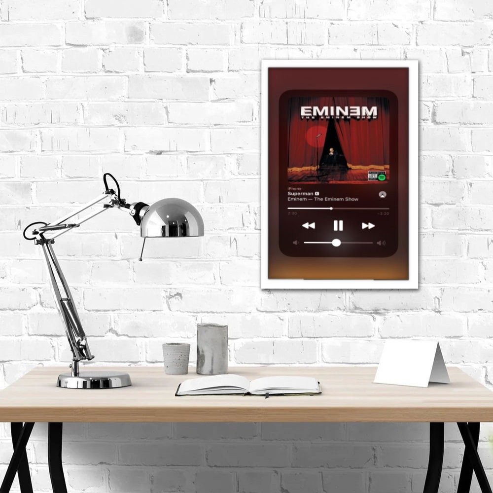 تابلو پینکمن طرح موسیقی امینم سوپرمن Eminem Superman 1 Jm