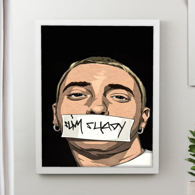 تابلو پینکمن طرح موسیقی امینم رپر Eminem Rapper 40 Jm