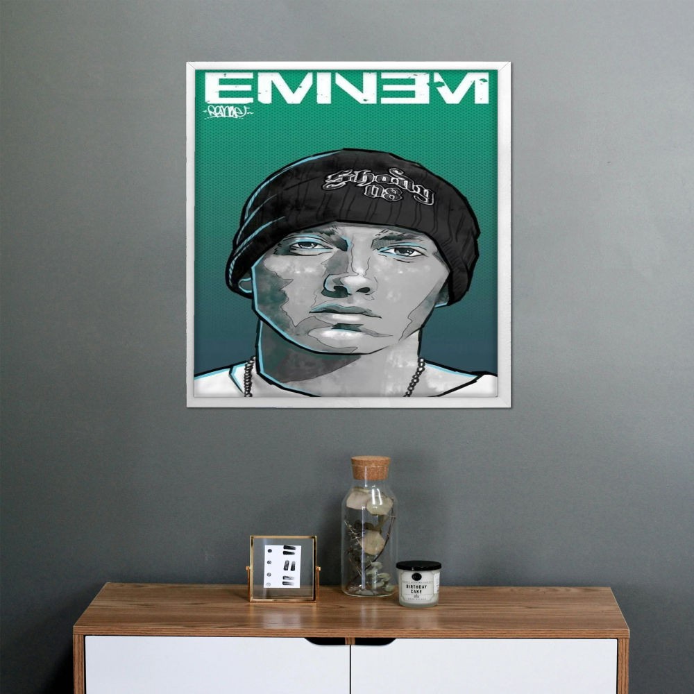 تابلو پینکمن طرح موسیقی امینم رپر Eminem Rapper 33 Jm