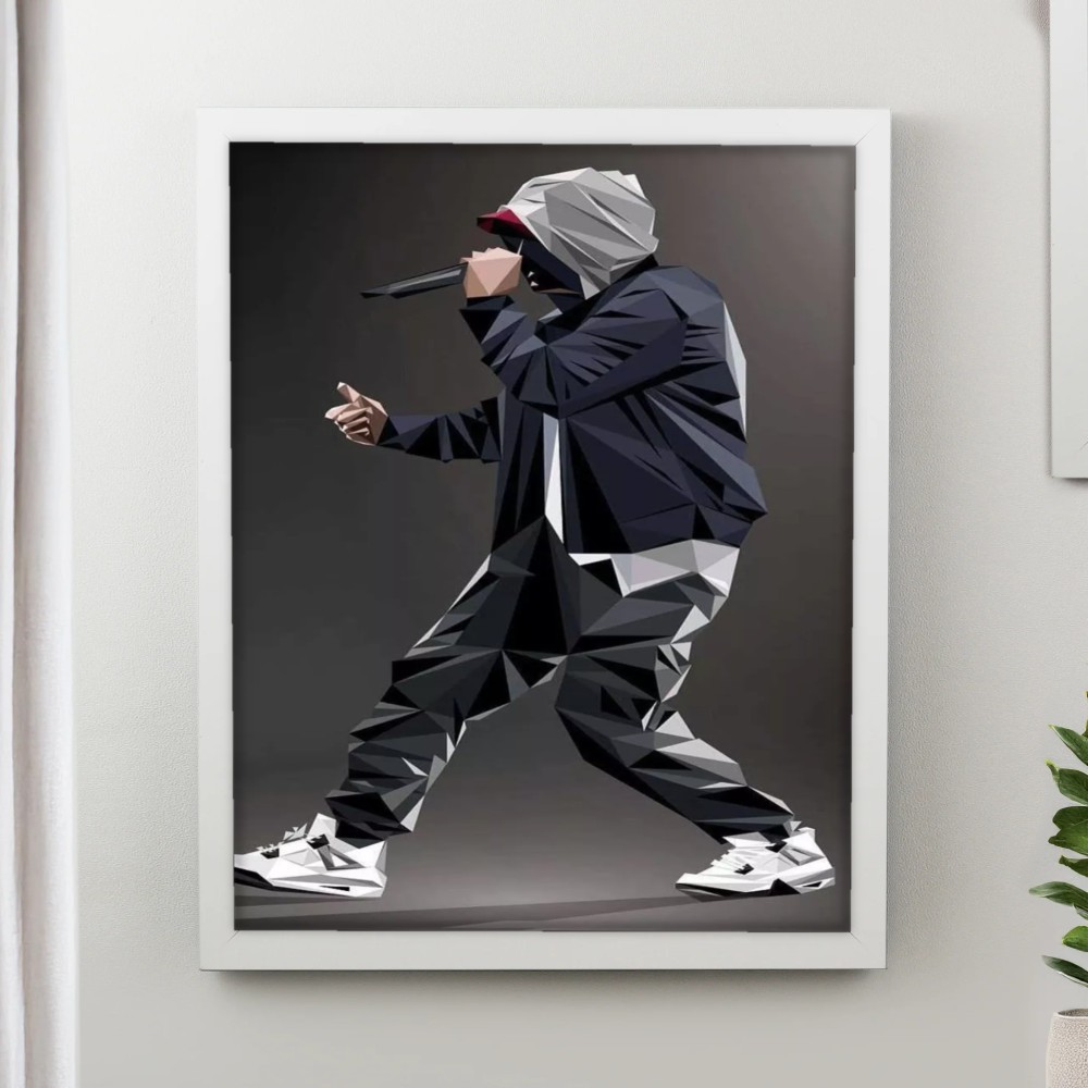 تابلو پینکمن طرح موسیقی امینم رپر Eminem Rapper 14 Jm