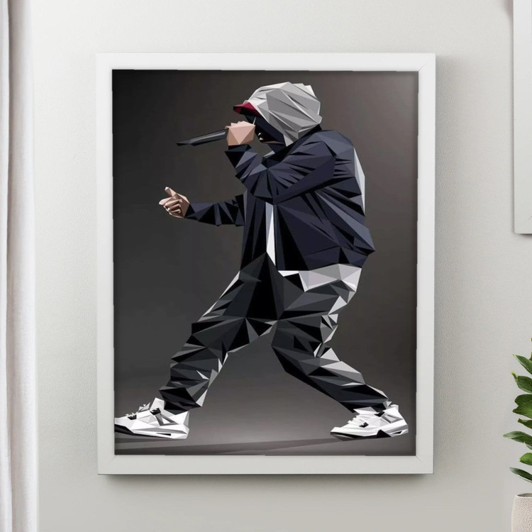 تابلو پینکمن طرح موسیقی امینم رپر Eminem Rapper 14 Jm