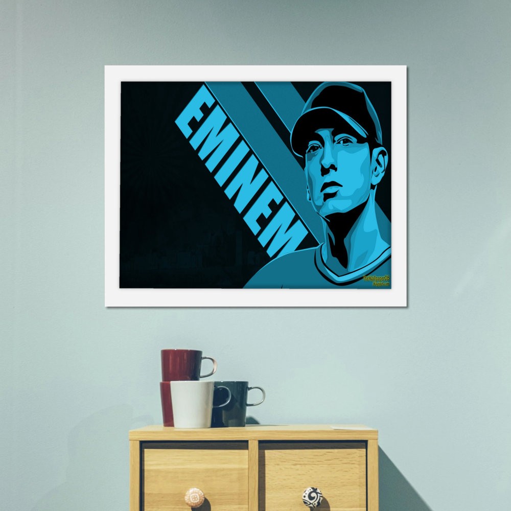 تابلو پینکمن طرح موسیقی امینم استتیک Eminem Aesthetic 8 Jm