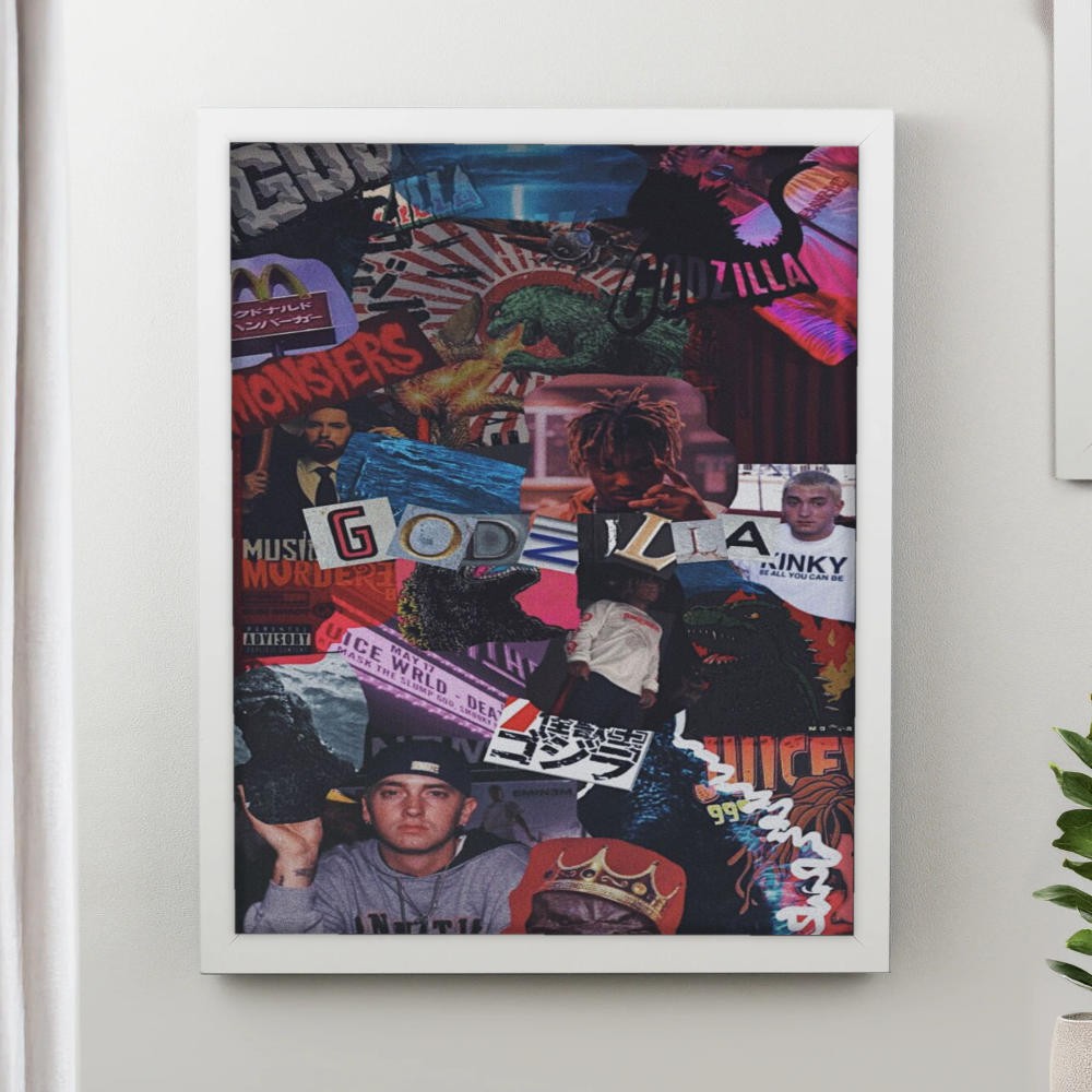 تابلو پینکمن طرح موسیقی امینم استتیک Eminem Aesthetic 2 Jm