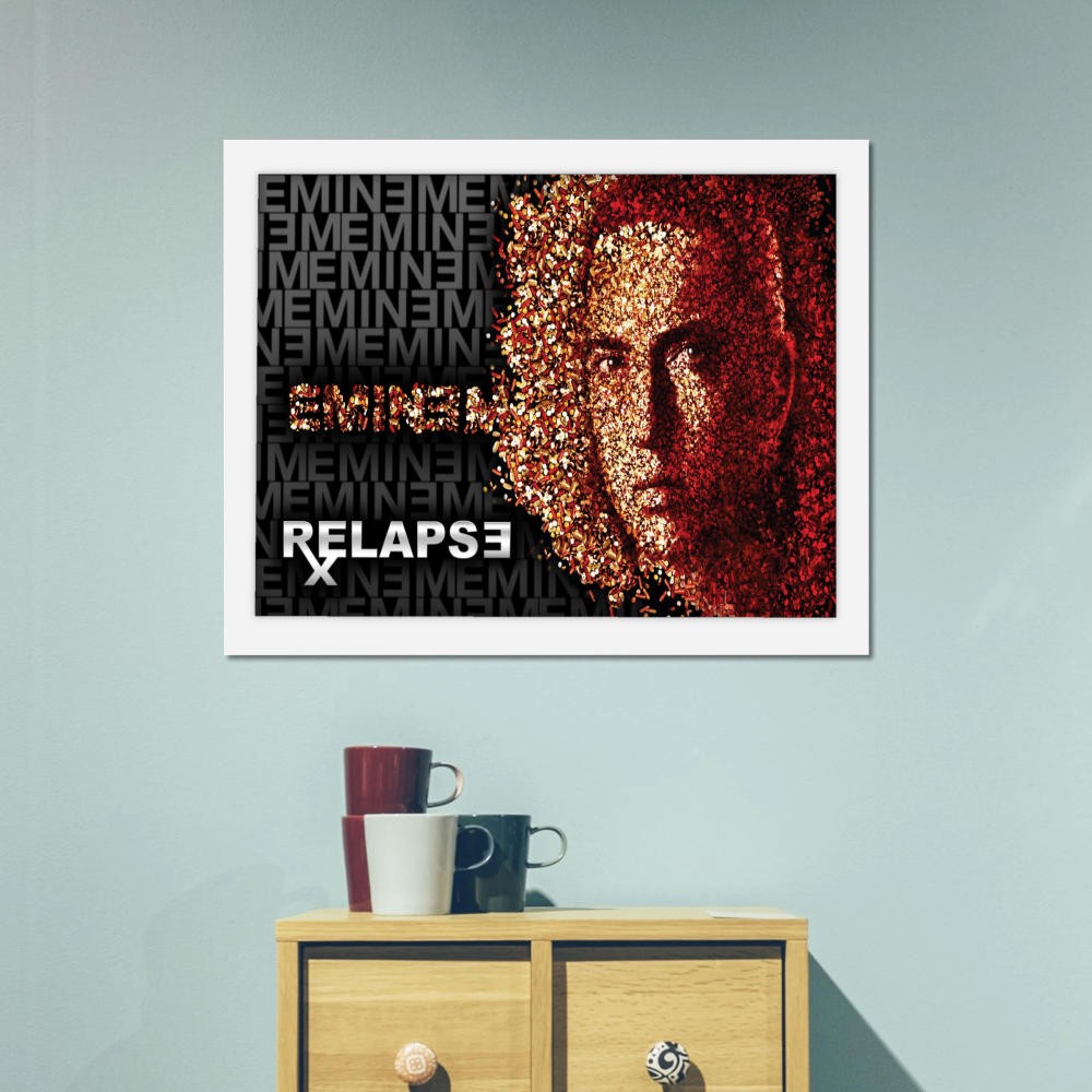 تابلو پینکمن طرح موسیقی امینم آلبوم Eminem Album 6 (1) Jm