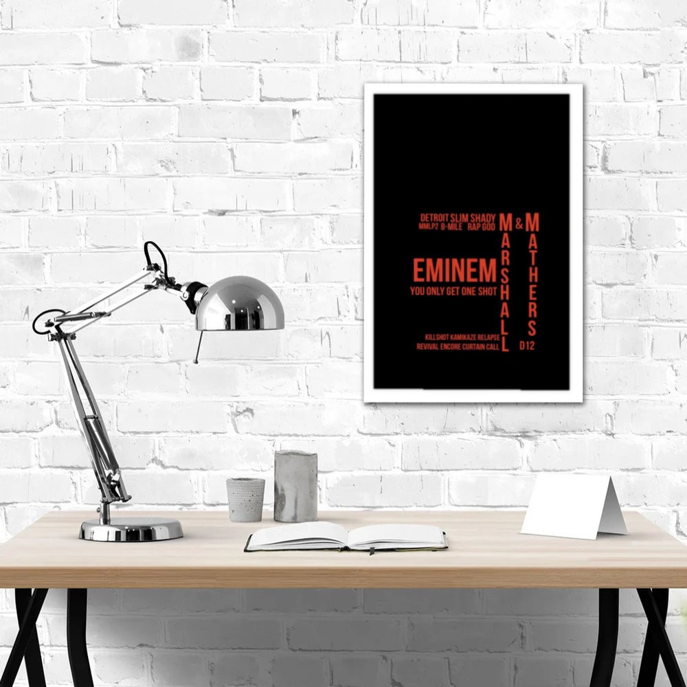 تابلو پینکمن طرح موسیقی امینم آلبوم Eminem Album 34 Jm