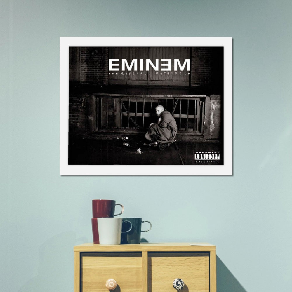 تابلو پینکمن طرح موسیقی امینم آلبوم Eminem Album 18 Jm