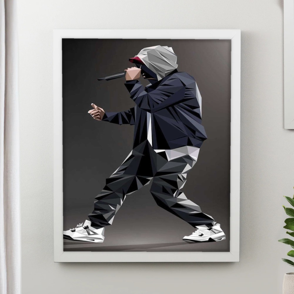 تابلو پینکمن طرح موسیقی امینم آرت Eminem Art 5 Jm