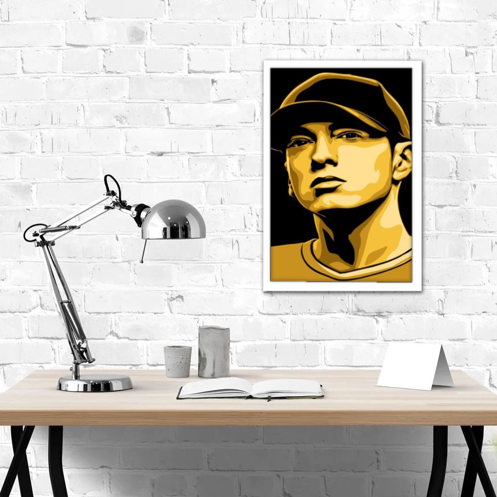 تابلو پینکمن طرح موسیقی امینم آرت Eminem Art 28 Jm