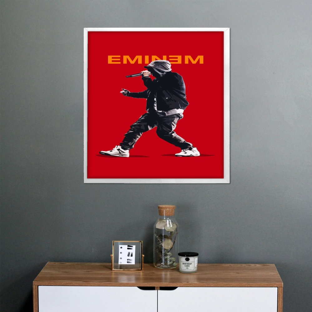 تابلو پینکمن طرح موسیقی امینم آرت Eminem Art 12 Jm