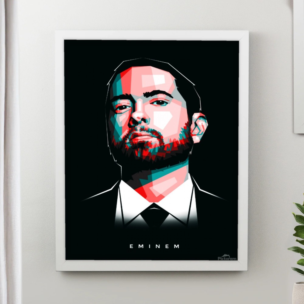 تابلو پینکمن طرح موسیقی امینم آرت Eminem Art 11 Jm