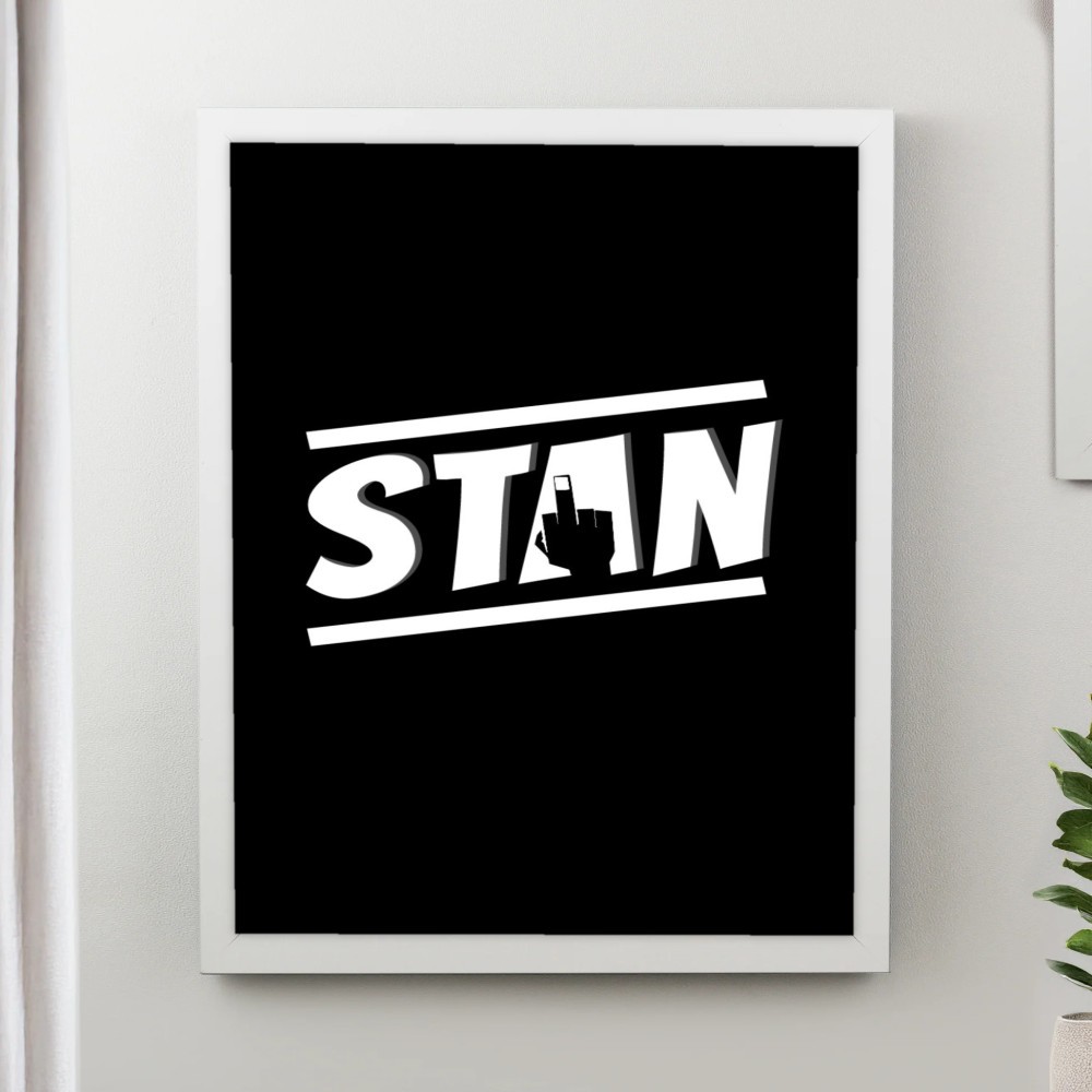 تابلو پینکمن طرح موسیقی امینم Stan Eminem Stan 1 Jm