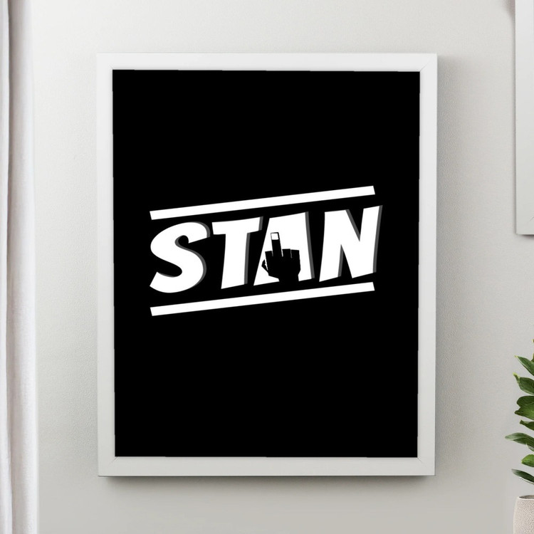 تابلو پینکمن طرح موسیقی امینم Stan Eminem Stan 1 Jm