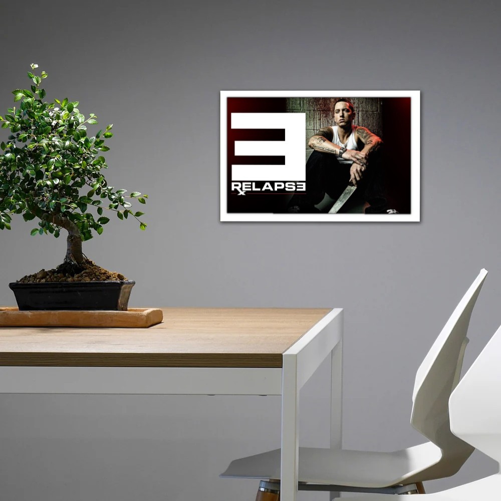 تابلو پینکمن طرح موسیقی امینم Relapse Eminem Relapse 17 Jm
