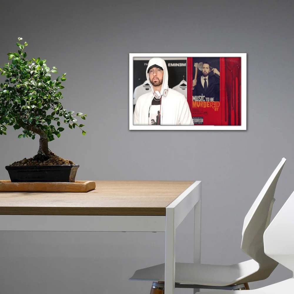 تابلو پینکمن طرح موسیقی امینم Music Be Murdered Eminem Music To Be Murdered By 10 Jm