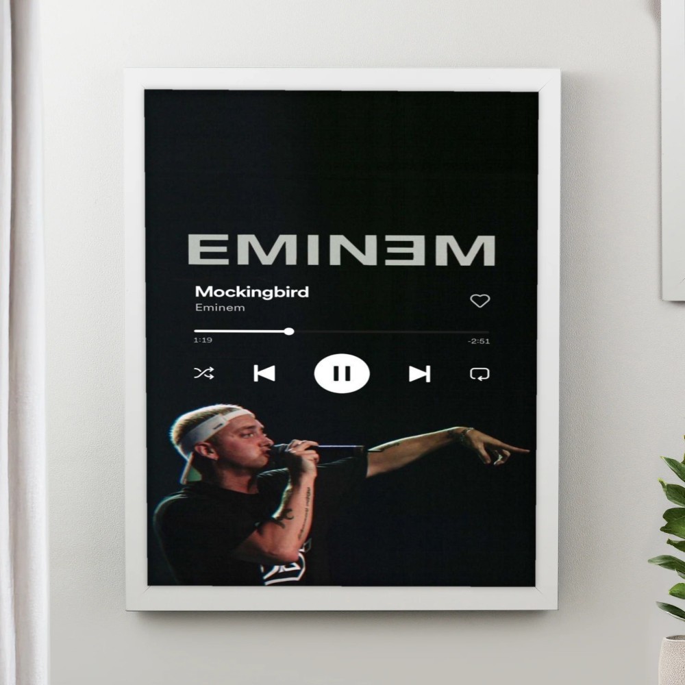 تابلو پینکمن طرح موسیقی امینم Mockingbird Eminem Mockingbird 8 Jm