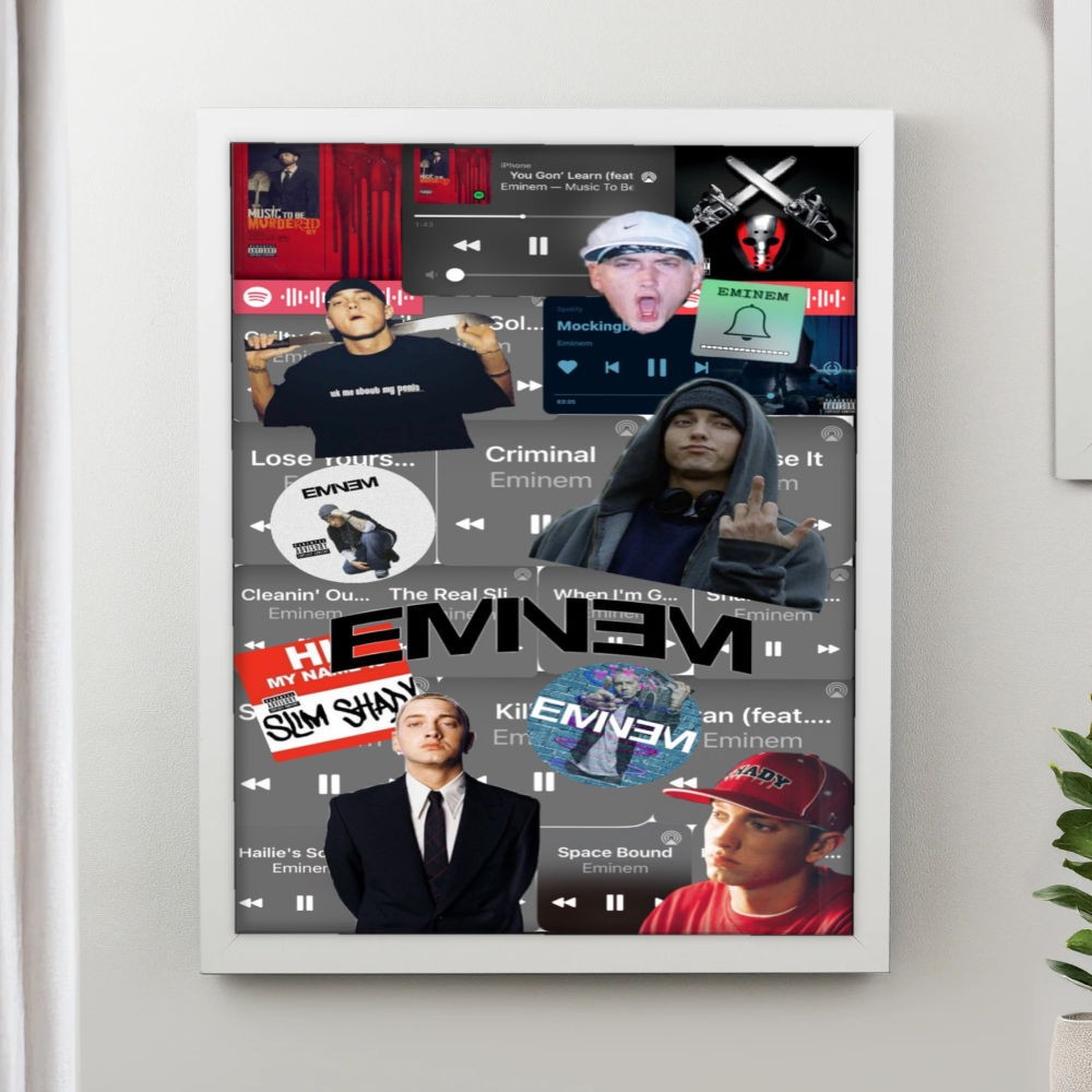 تابلو پینکمن طرح موسیقی امینم Mockingbird Eminem Mockingbird 3 Jm