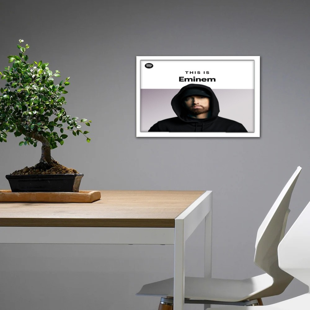 تابلو پینکمن طرح موسیقی امینم Lose Yourself اسپاتیفای Lose Yourself Eminem Spotify 8 Jm