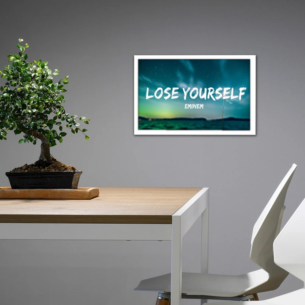 تابلو پینکمن طرح موسیقی امینم Lose Yourself اسپاتیفای Lose Yourself Eminem Spotify 10 Jm
