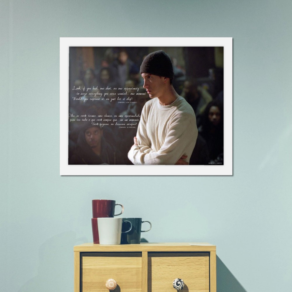 تابلو پینکمن طرح موسیقی امینم Lose Yourself Eminem Lose Yourself 27 Jm