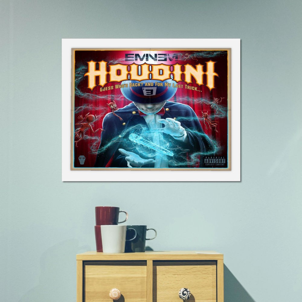 تابلو پینکمن طرح موسیقی امینم Houdini Eminem Houdini 1 Jm