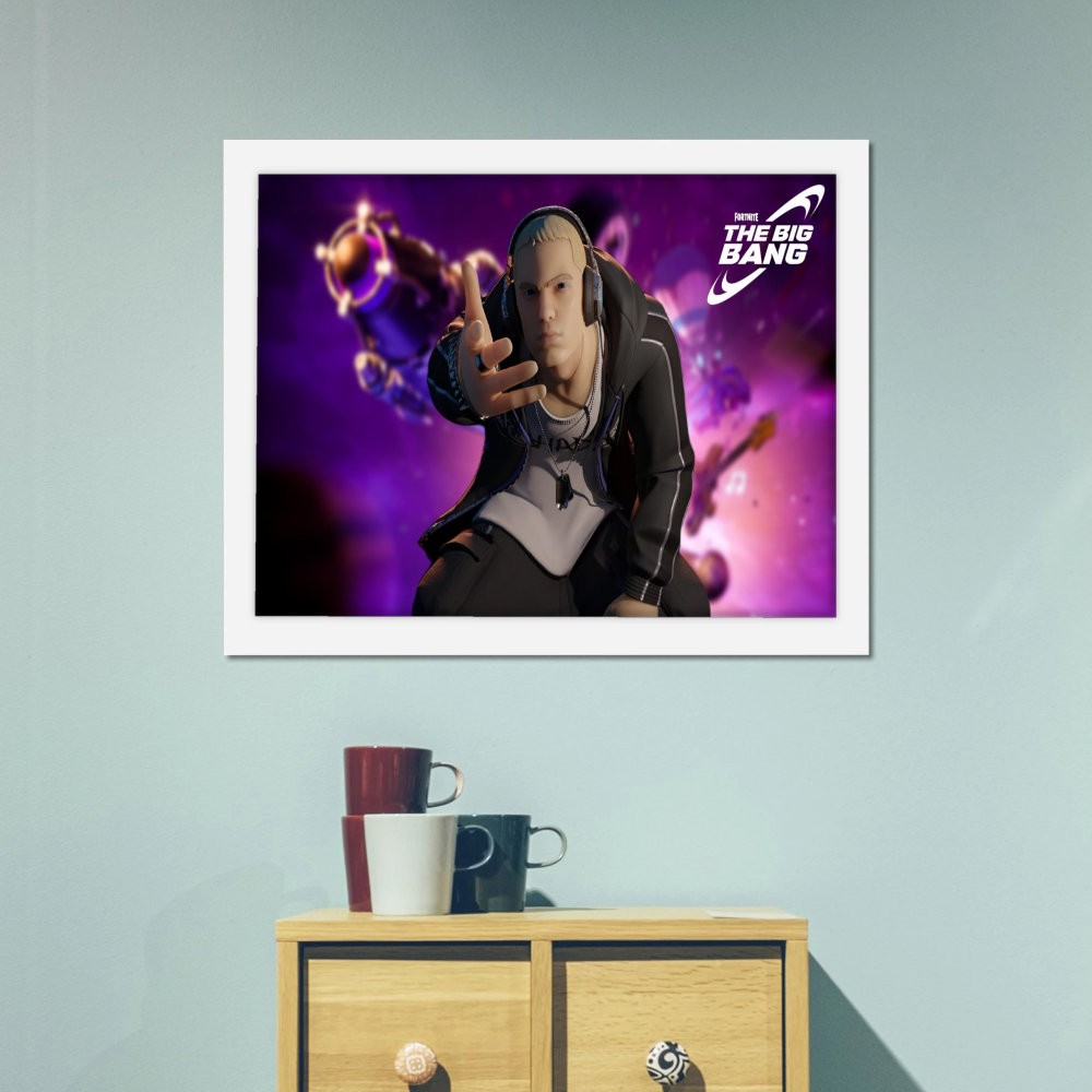 تابلو پینکمن طرح موسیقی امینم Fortnite Eminem Fortnite 4 Jm
