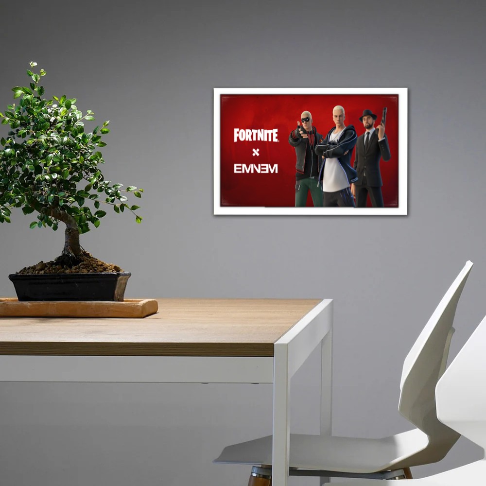 تابلو پینکمن طرح موسیقی امینم Fortnite Eminem Fortnite 1 Jm
