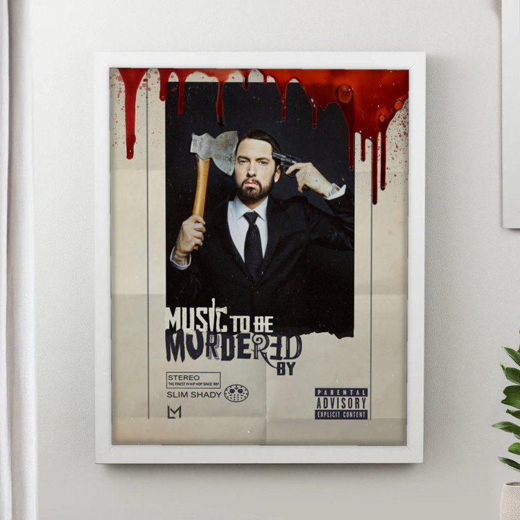 تابلو پینکمن طرح موسیقی امینم Eminem Poster 19 Jm