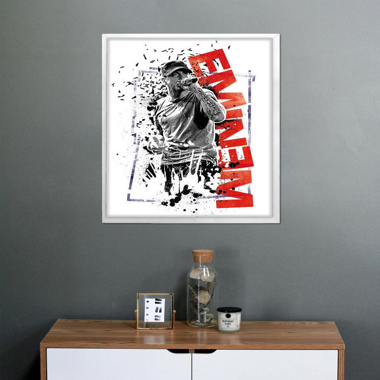 تابلو پینکمن طرح موسیقی امینم Eminem Poster 2 Jm