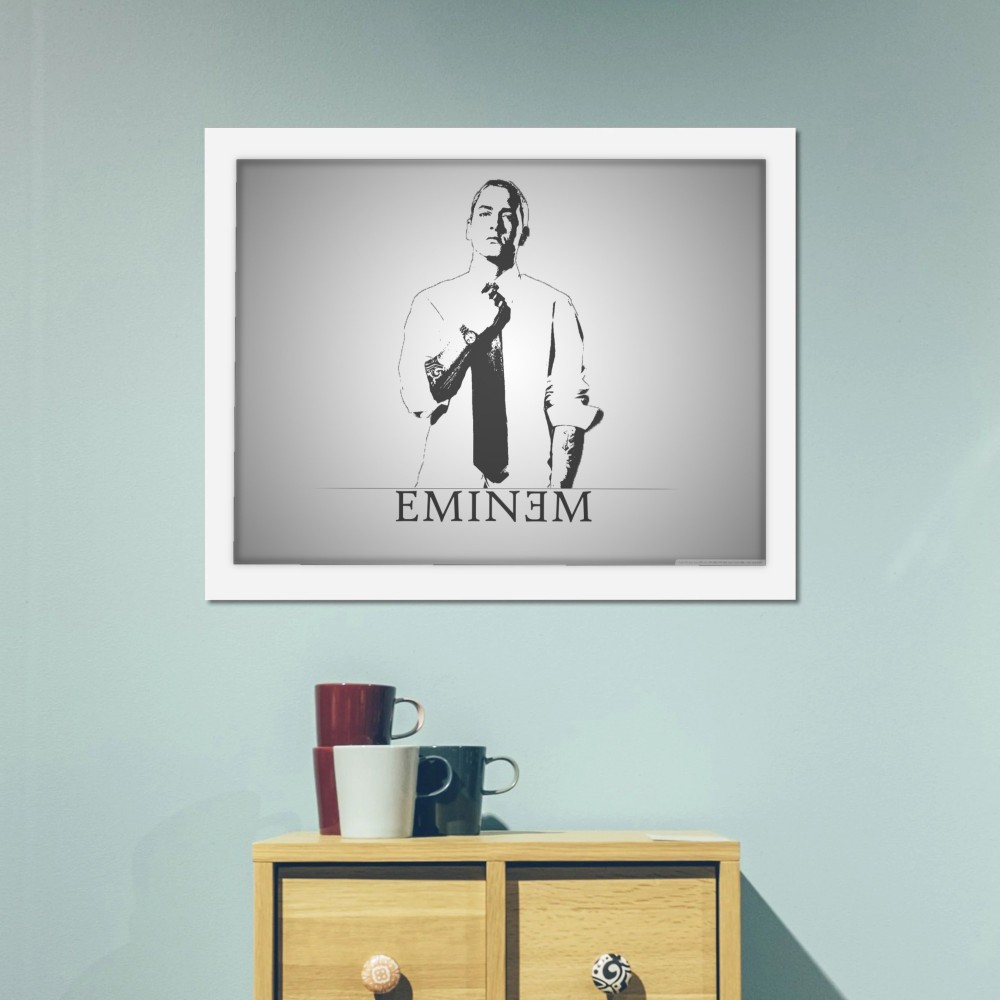 تابلو پینکمن طرح موسیقی امینم Eminem Poster 18 Jm