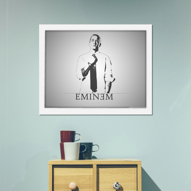 تابلو پینکمن طرح موسیقی امینم Eminem Poster 18 Jm