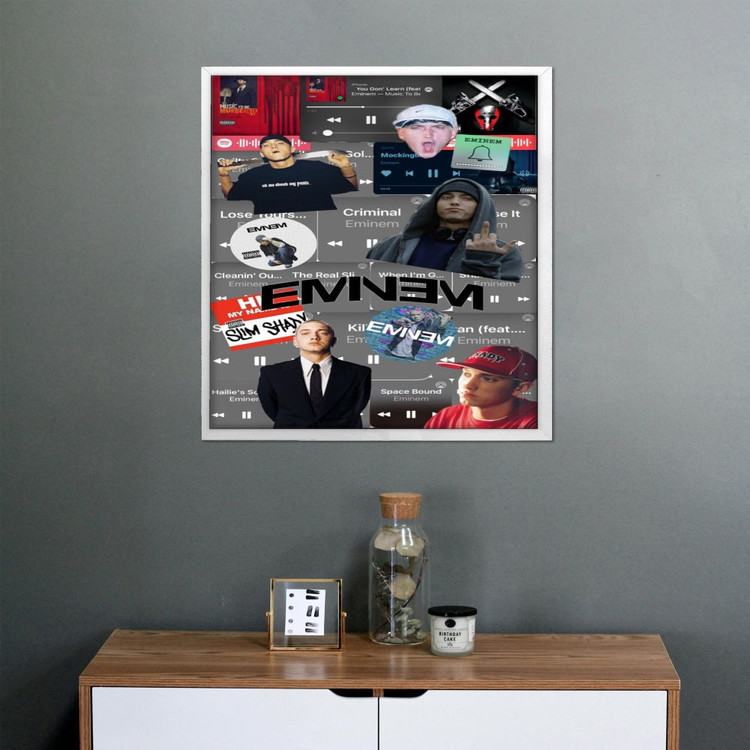 تابلو پینکمن طرح موسیقی امینم Eminem Poster 15 Jm