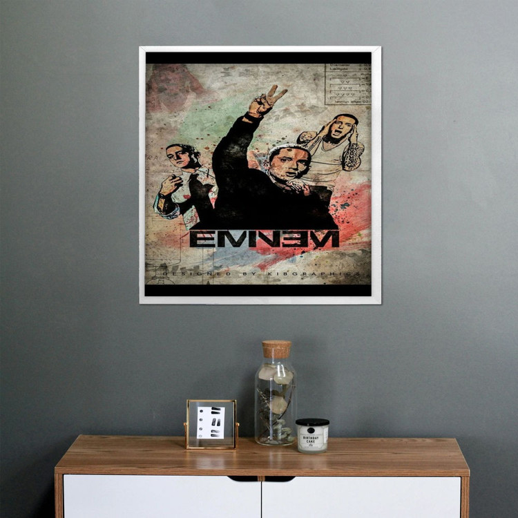 تابلو پینکمن طرح موسیقی امینم Eminem Poster 10 Jm