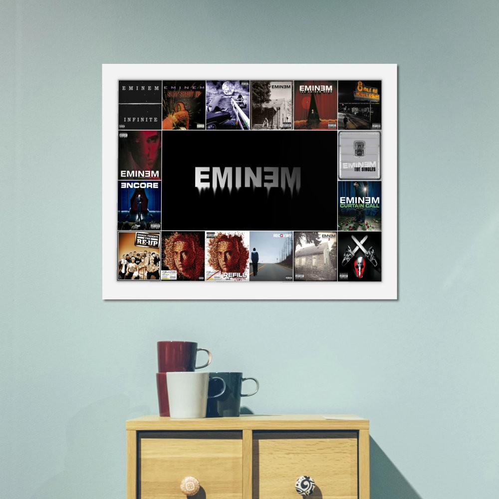 تابلو پینکمن طرح موسیقی امینم Eminem (8) 45 Jm