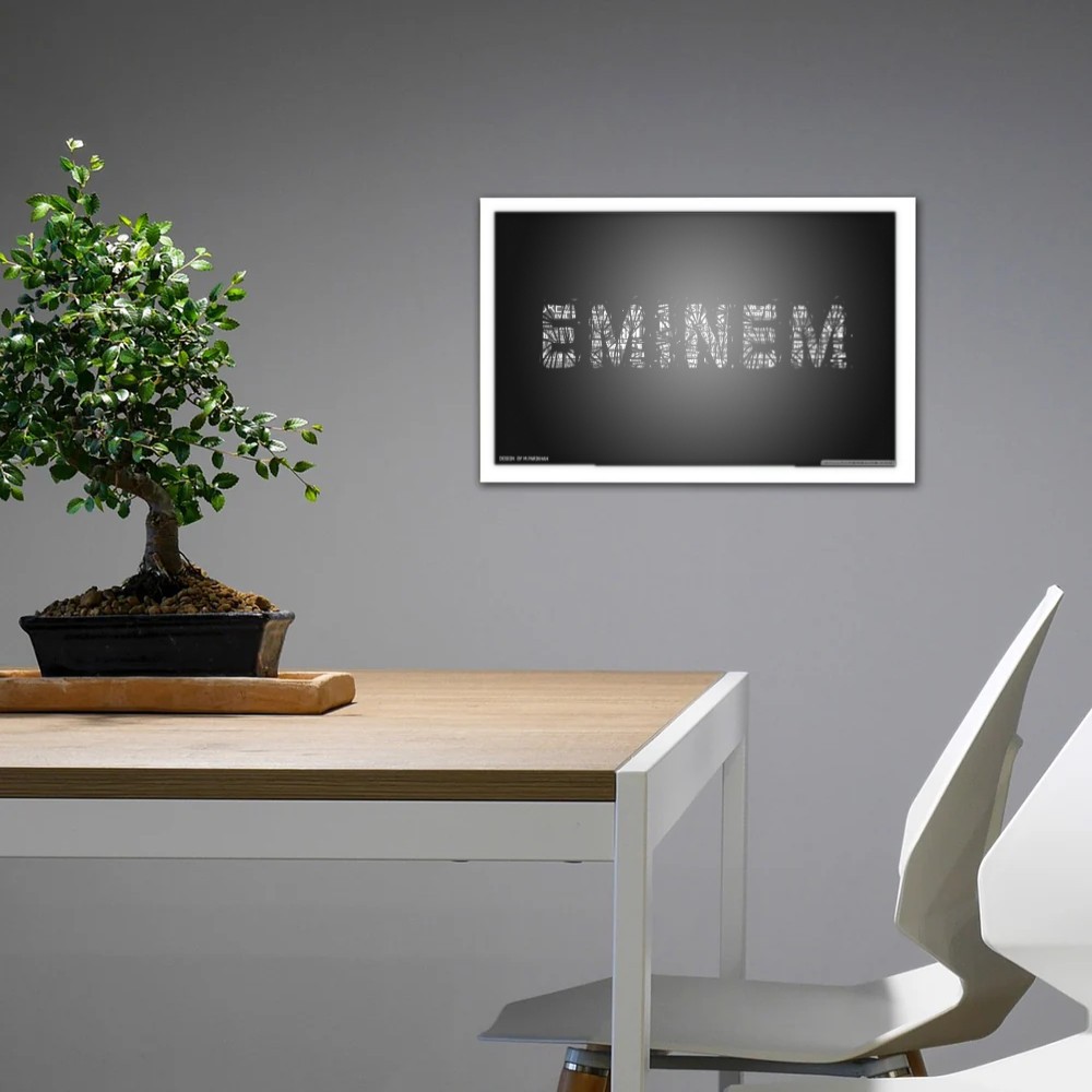 تابلو پینکمن طرح موسیقی امینم Eminem (8) 29 Jm
