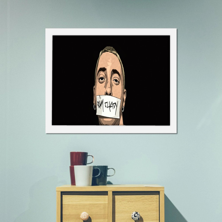 تابلو پینکمن طرح موسیقی امینم Drawings Eminem Drawings 4 Jm