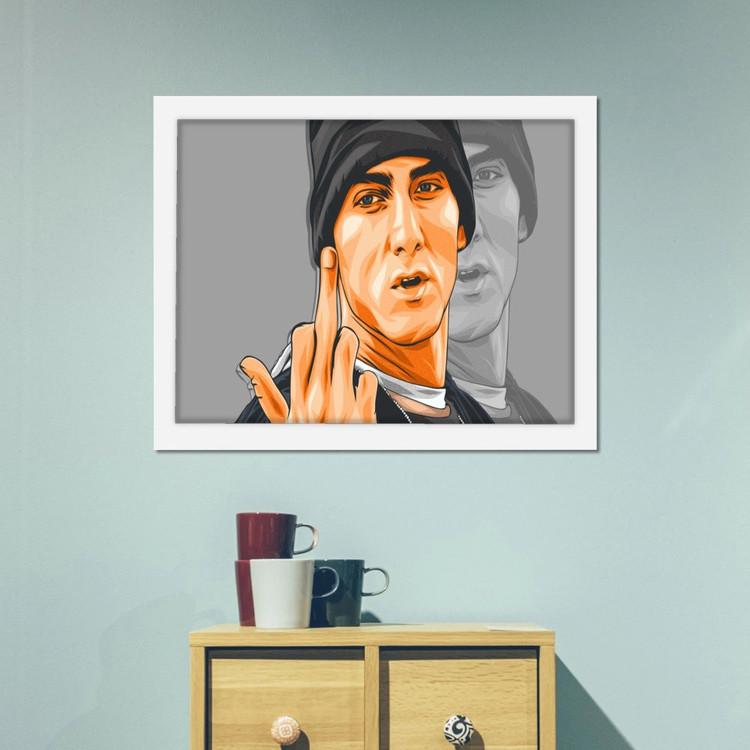 تابلو پینکمن طرح موسیقی امینم Drawings Eminem Drawings 24 Jm