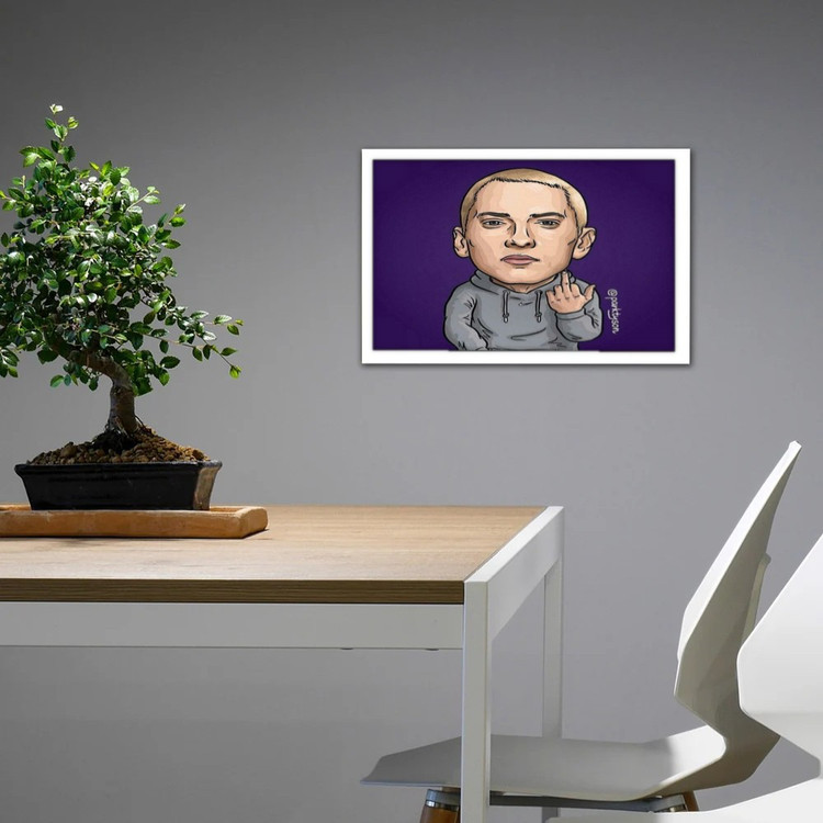 تابلو پینکمن طرح موسیقی امینم Drawings Eminem Drawings 21 Jm
