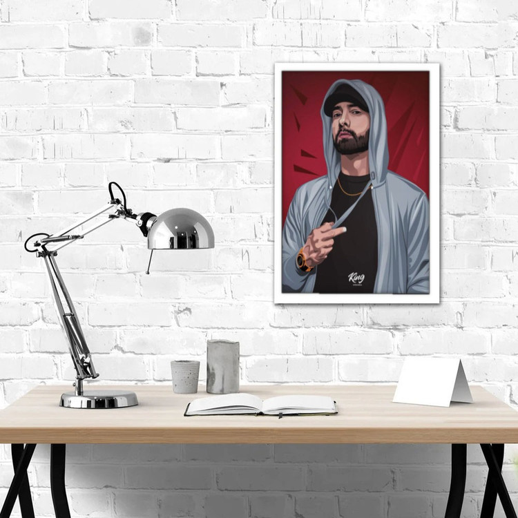 تابلو پینکمن طرح موسیقی امینم Drawings Eminem Drawings 20 Jm