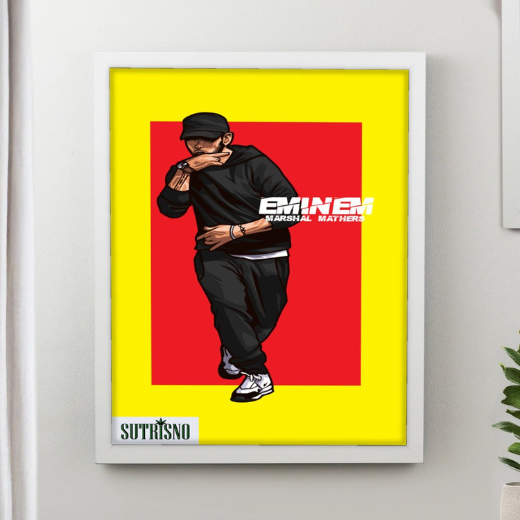 تابلو پینکمن طرح موسیقی امینم Drawings Eminem Drawings 2 Jm