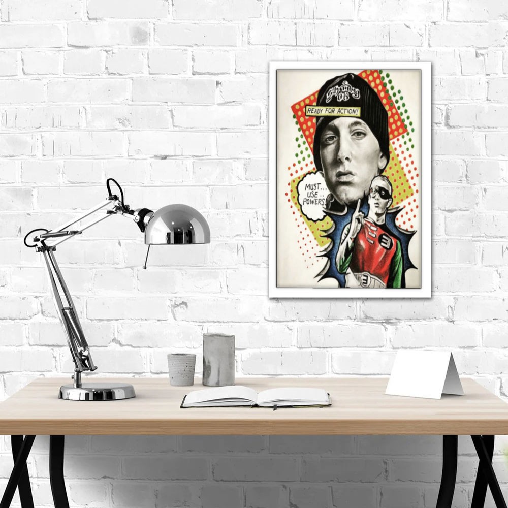 تابلو پینکمن طرح موسیقی امینم Drawings Eminem Drawings 17 Jm