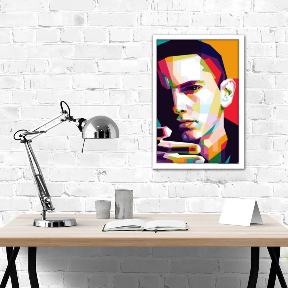 تابلو پینکمن طرح موسیقی امینم Drawings Eminem Drawings 1 Jm