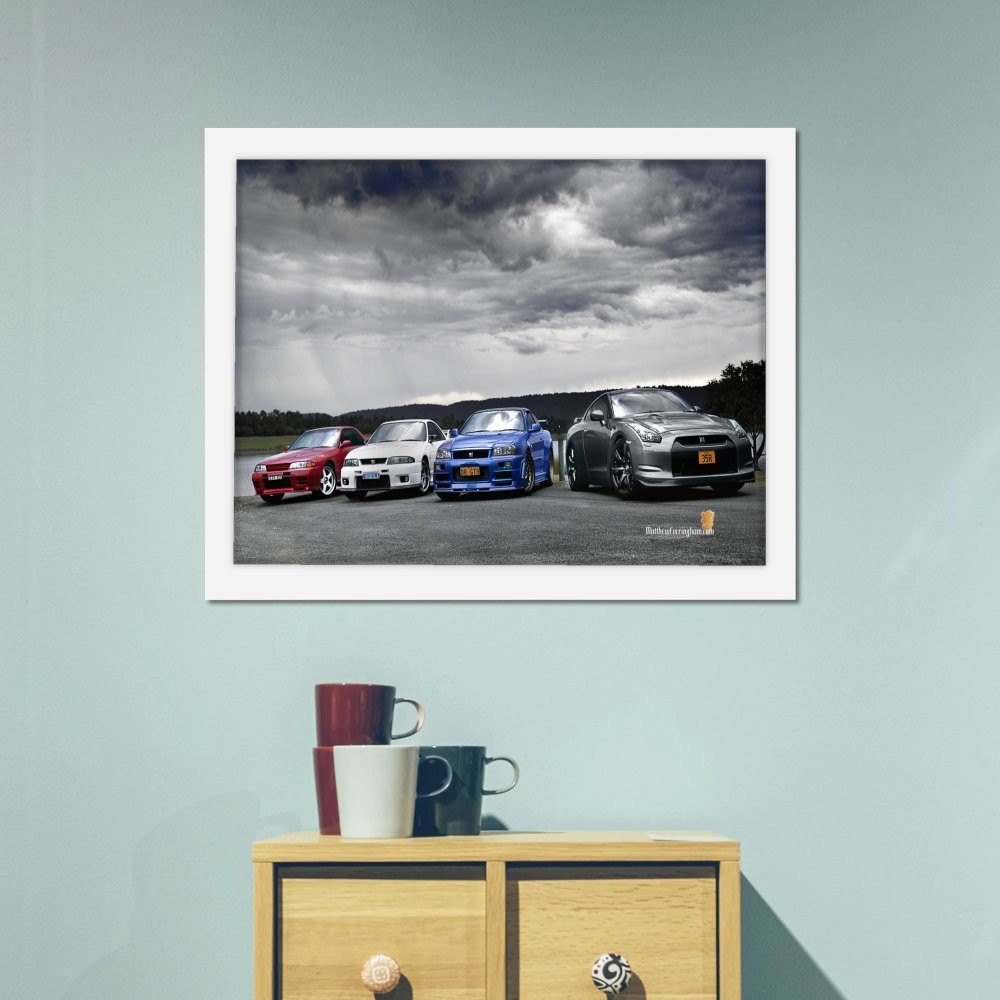 تابلو پینکمن طرح ماشین JDM JDM Car (4) 2 Jm