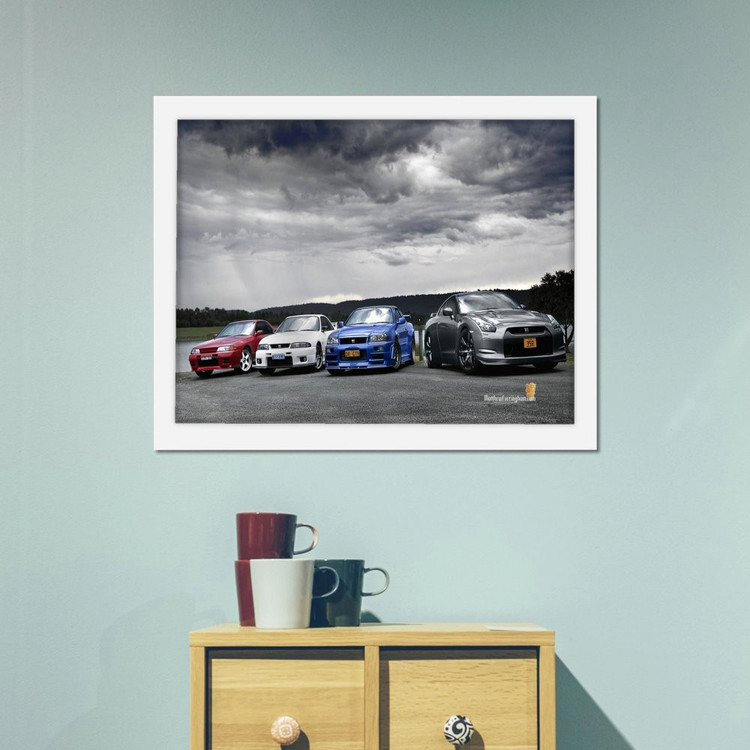 تابلو پینکمن طرح ماشین JDM JDM Car (4) 2 Jm