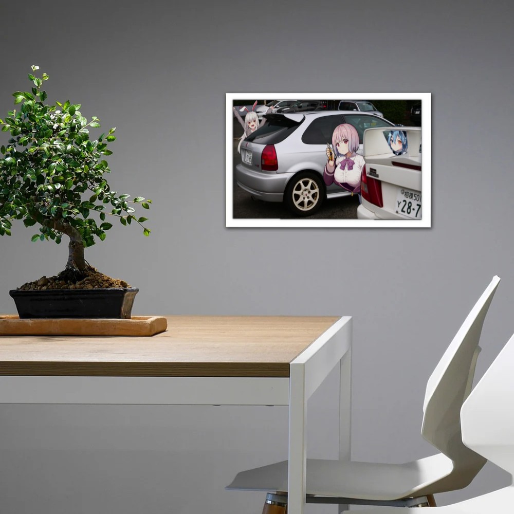 تابلو پینکمن طرح ماشین JDM Anime JDM 3 Jm