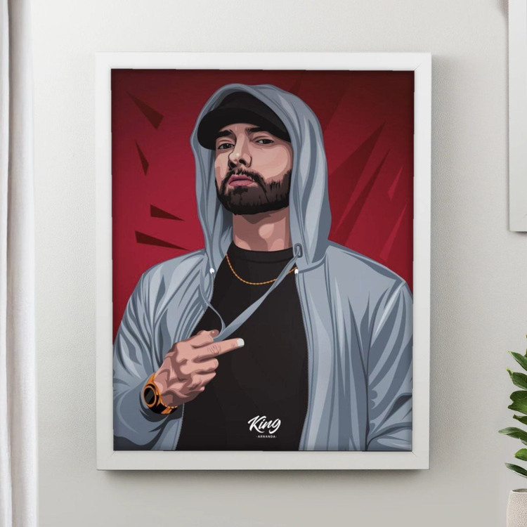 تابلو پینکمن طرح موسیقی امینم 2021 Eminem 2021 16 Jm